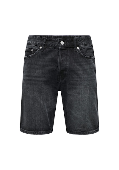 Only & Sons Onsedge Black 2047 Taı Dnm Shorts Noos Erkek Siyah Şort - 22032047