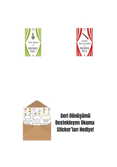 Vali Hanım Ciltli + Darbe: Kan Ve Sultan Ciltli + Okuma Sticker'ları