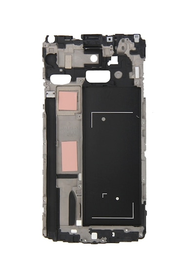 Cbtx Galaxy Note 4 / N910f Uyumlu Tam Muhafaza Kapağı Ön Muhafaza Lcd Çerçeve Çerçeve Plakası Pil Arka Kapağı Siyah