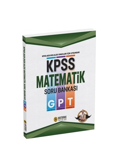 Bıyıklı Matematik Kpss Meb-ags Dgs Ales Matematik Gpt Soru Bankası Matronik - Selim Yüksel Bıyıklı Matematik