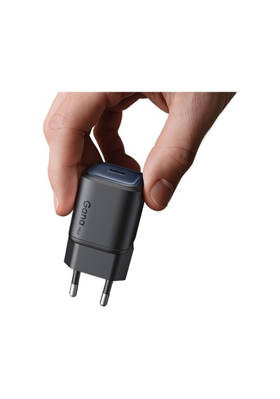 Ch-4391 Gan Serisi 45w Usb-c Mini Gan Hızlı Şarj Cihazı Siyah