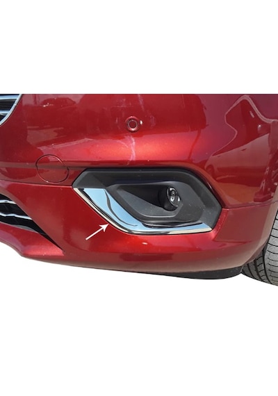 Ford Courier Krom Sis Farı Çerçevesi 2 Prç. 2018 ve üzeri P.Çelik
