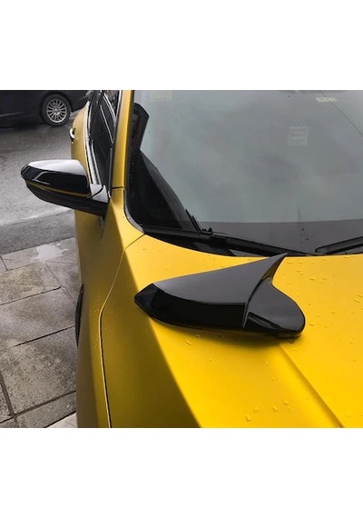 Honda Civic Fc5 Yarasa Ayna Kapağı Batman Piano Black