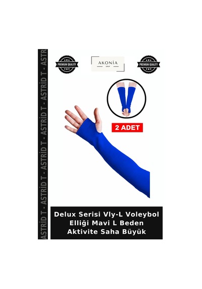 Delux Serisi Vly-l Voleybol Elliği Mavi L Beden Aktivite Saha Büyük