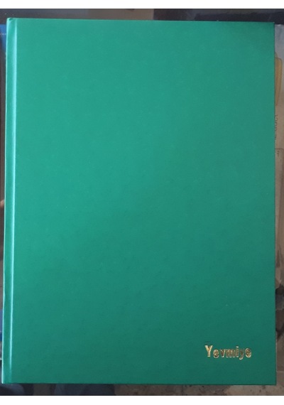 Ticari Defter Yevmiye 25 Cm X 35 Cm 150 Yp Sert Kapak Cilt 90 Gramaj Kağıt