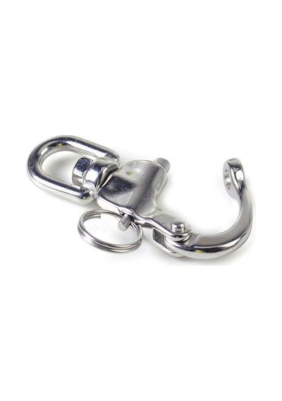 Fırdöndülü Mandar Kilidi Snap Shackle 304 Paslanmaz Marin 22 MM