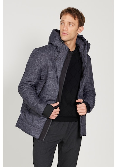 Ac&Co / Altınyıldız Classics Erkek Antrasıt Standart Fit Normal Kesim Kapüşonlu Desenli Mont Antrasit Ac&Co / Altınyıldız Classics Erkek Antrasıt Standart Fit Normal Kesim Kapüşonlu Desenli Mont Antrasit