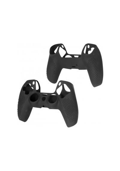 Siyah Playstation 5 Ps5 Kol Kılıfı Dualshock 5 Kabartmalı Kılıf