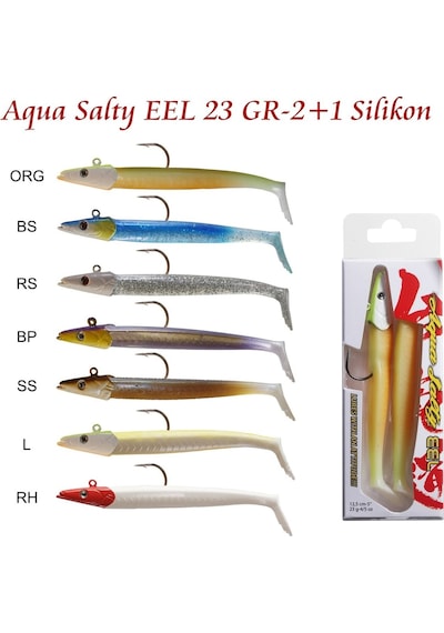 Aqua Salty Eel 23 Gr-2+1 Silikon (496790452)