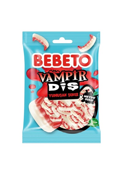 Dracula Vampir Diş 80 Gr. Jelly 12'li Paket