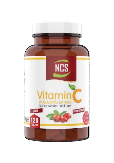 Ncs Vitamin C 1000 Mg Beta Glukan Kuşburnu Çinko 120 Tablet