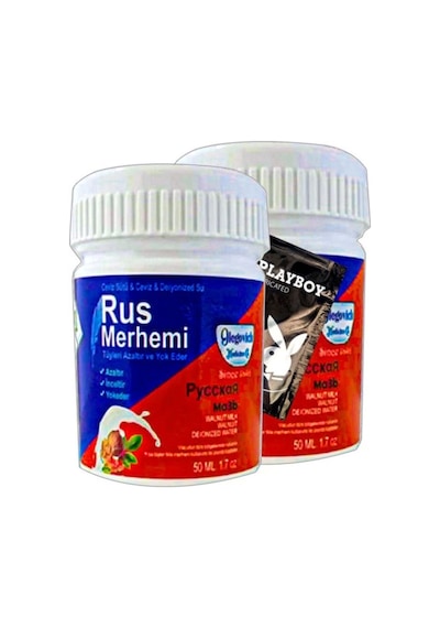 Playboy Blue Rus Merhemi 2 Tane 50 Ml Tüy Dökücü Krem + Yanında Jel