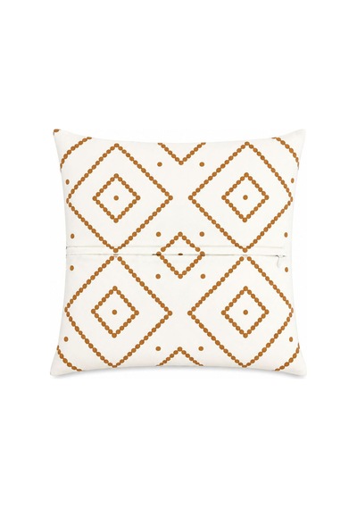 Beige Bone Serisi Kırlent Kılıfı Twill Kumaş Gizli Fermuar 43x43 Cm Y6 - 916497948 Y6