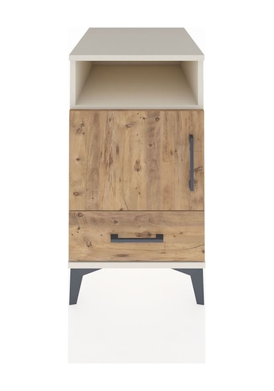 Kronos Komodin 3 Raflı Tek Çekmeceli Tek Kapaklı 44x59x80 Aytaşı-çam Aytası