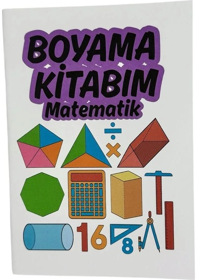 Matematik Temalı Boyama Kitabı 210x145 Mm