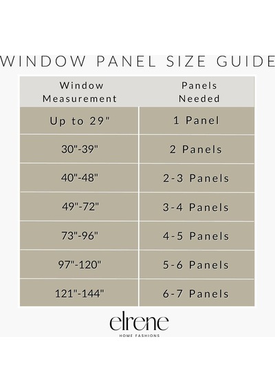 Elrene Home Fashions Mia Jakarlı Kaydırmalı Karartma Pencere Perdesi, 52" X 95" 1 Panel , Kırmızı