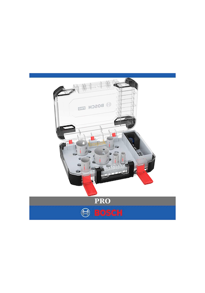 Bosch Pro Pc Multi 9 Parça Panç Testere Seti 20-64 Mm 2608594427