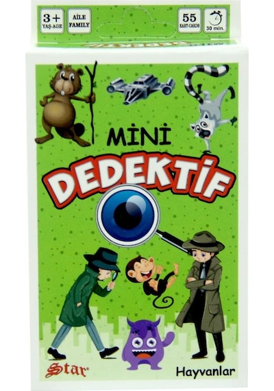 Star Mini Dedektif Kart  Oyunu