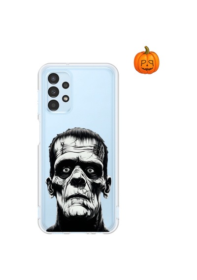 Dali Design Samsung Galaxy A13 Uyumlu Şeffaf Kılıf Horror 6 Tasarımlı