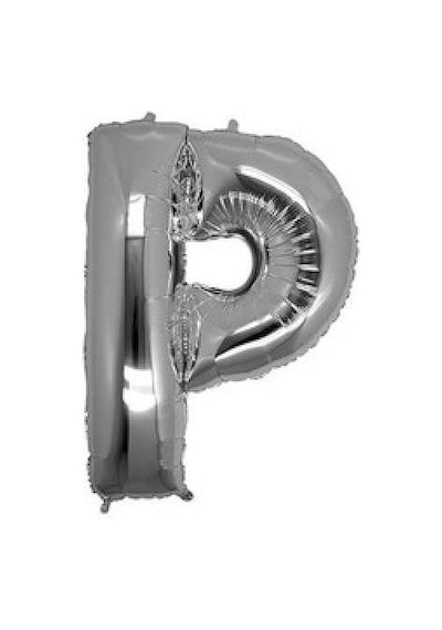 Folyo Balon Harf P Gümüş 16 Inc 40cm Pk:1