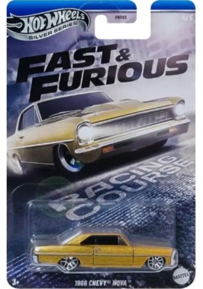 Hot Wheels Silver Series Fast & Furious 5'li Set Hnr88 Çok Renkli