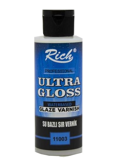 Rich Ultra Gloss 500 Cc Su Bazlı Sır Vernik 287-11003