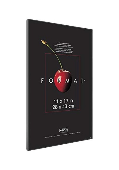 11 43 Cm Format Çerçeve Siyah Plastik Siyah 28.447999999999997 X 1.524 X 43.687999999999995 Cm