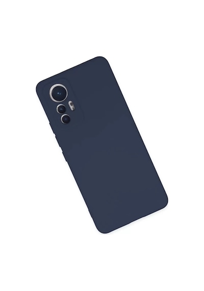 Newface Xiaomi Mi 12 Lite Kılıf Nano İçi Kadife Silikon - Lacivert