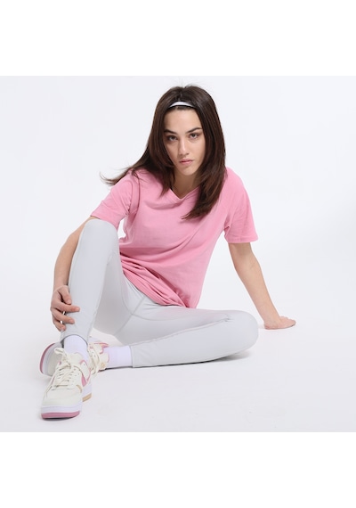 Sportive Mine Kadın Pembe Günlük Stil T-shirt 25yk018-pmbe 1710504 Pembe