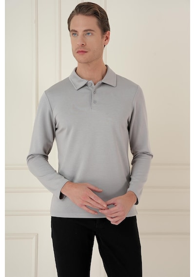 Efor Ts 893 Slim Fit Spor T-shirt Gri