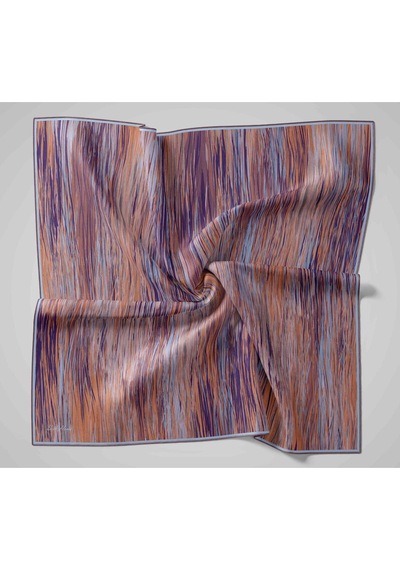 Silk Home Twill İpek Eşarp 11484-28 Yavruağzı, Mor, Pudra, Buz Mavi, Kahve