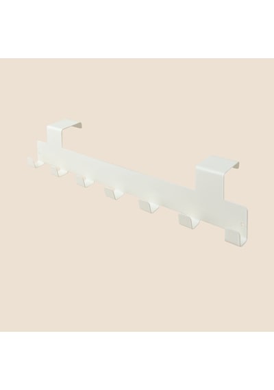 Living 7'li Kapı Arkası Askı - Krem - 40x8x8 Cm Çok Renkli