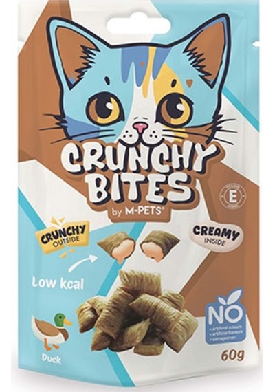 M-pets Crunchy Bites Ördekli Kedi Ödül Maması 60 Gr 244-30059.01