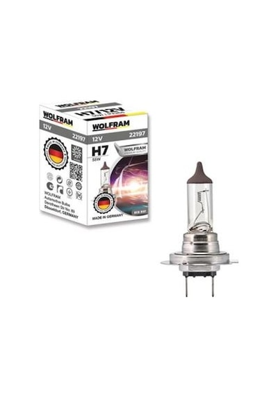 Wolfram 12v H7 Ampul 55w Standart Germany
