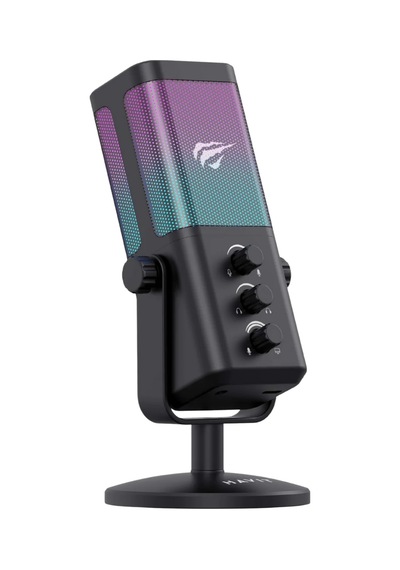 Havit Gk65 Rgb Profesyonel Yayıncı Mikrofonu 192khz 24bit Hi-fi Mfmfhvt0018