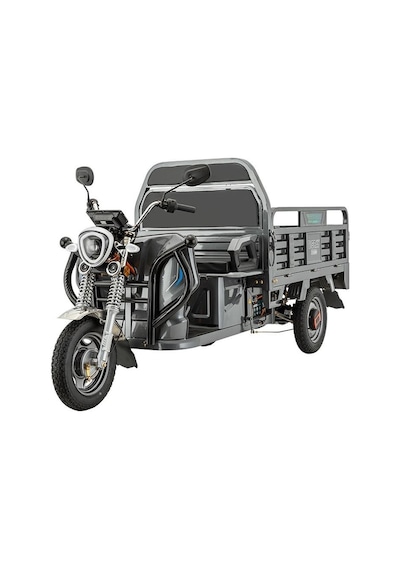 E-mon Tigray Yük Taşıma Kasalı Elektrikli Motosiklet Gri