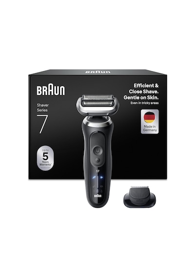 Braun Erkek Elektrikli Tıraş Makinesi Serisi 7, 72-n1200si, Siyah - Kablosuz Elektrikli Tıraş Makinesi, 60 Dk. Pil, Su Geçirmez, Almanya'da Üretilmiştir, 1 Aparat Dahildir Braun Erkek Elektrikli Tıraş Makinesi Serisi 7, 72-n1200si, Siyah - Kablosuz Elektrikli Tıraş Makinesi, 60 Dk. Pil, Su Geçirmez, Almanya'da Üretilmiştir, 1 Aparat Dahildir