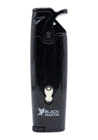 Black Martin Tek Torch Pürmüz Siyah Metal Puro Çakmağı - Tr9573