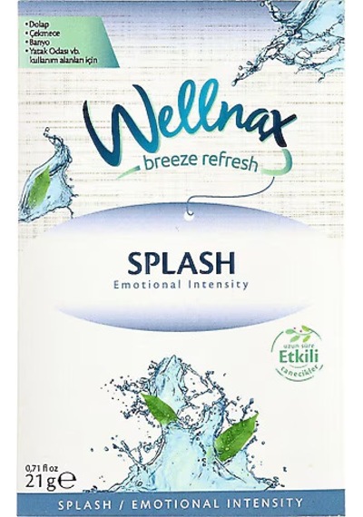 Wellnax Dolap Ve Çekmece Kokusu Splash Blk-900 / Blk-509 5093