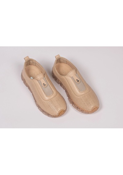 Dr.Soft Kadın Anatomik Spor Ayakkabı 040-0002 - Bej