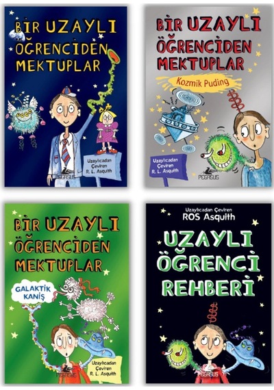 Bir Uzaylı Öğrenciden Mektuplar Serisi Takım Set (4 Kitap)