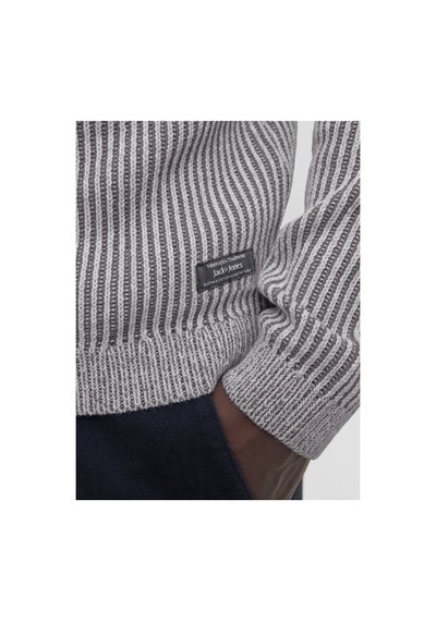 Jack & Jones Jjedover Knıt Crew Neck Sn Gri