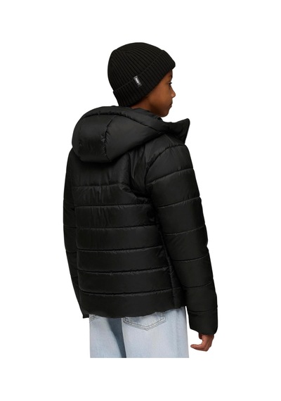 685226-01 Puma Ess Hooded Padded Jacket Çocuk Mont Siyah 685226-01 Siyah