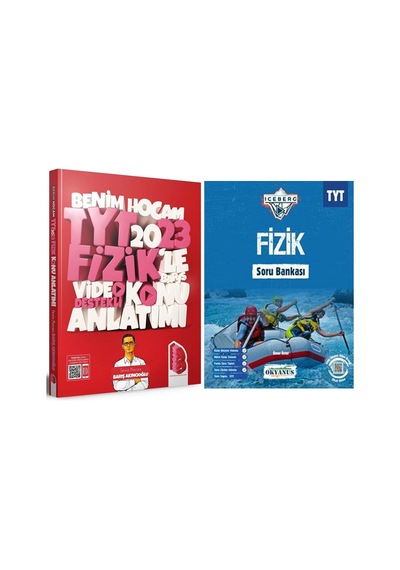 Benim Hocam 2023 Tyt Fizik Konu Ve Okyanus Iceberg Soru Bankası Seti 2 Kitap