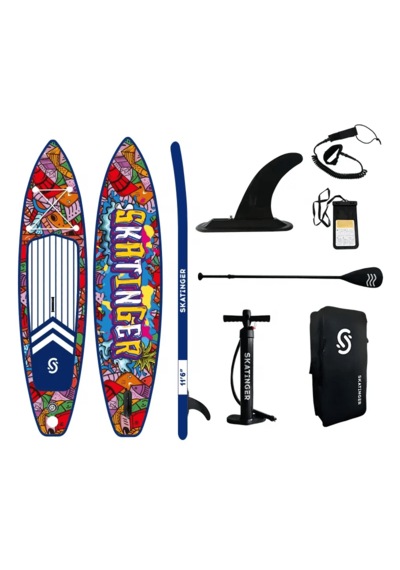Grafitti Sup Paddle Board Şişme 350x82x15cm Sörf Tahtası Full Set