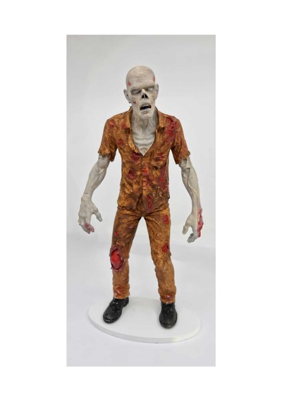 Walking Dead Rick Zombi Figür 20 Cm