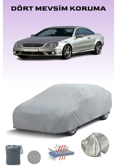 Mercedes Clk C209 2005 - 2009 Araba Brandası Oto Branda Gri