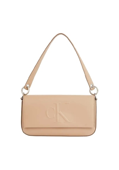 Calvin Klein Sculpted Flap Shoulder Pouch Os Çok Renkli
