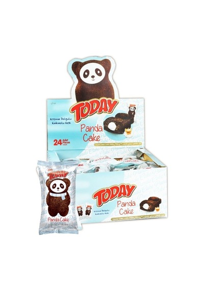 Today Panda Kek 40 Gr. 24 adet ( 1 Kutu )