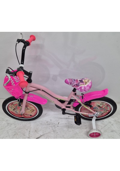 Çocuk Bisikleti 1650 Model Dorello 16 Jant Bisiklet Pembe Kız Pembe